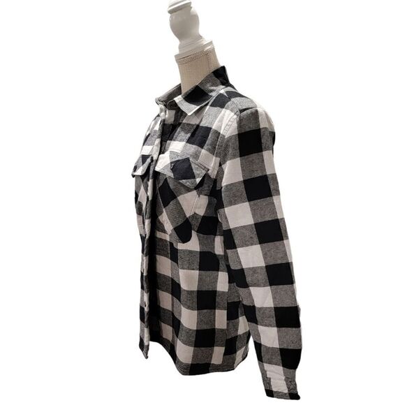 VSTR Premium Check Faux Shearling-Lined Jacket - Picture 4 of 6